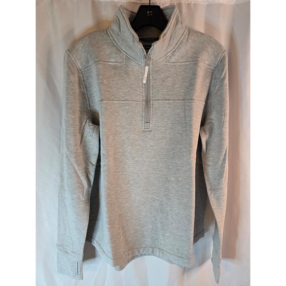 Vineyard Vines Collegiate Shep 1/4 Zip Sweater Pullover Gray Men's NWT - Picture 1 of 3